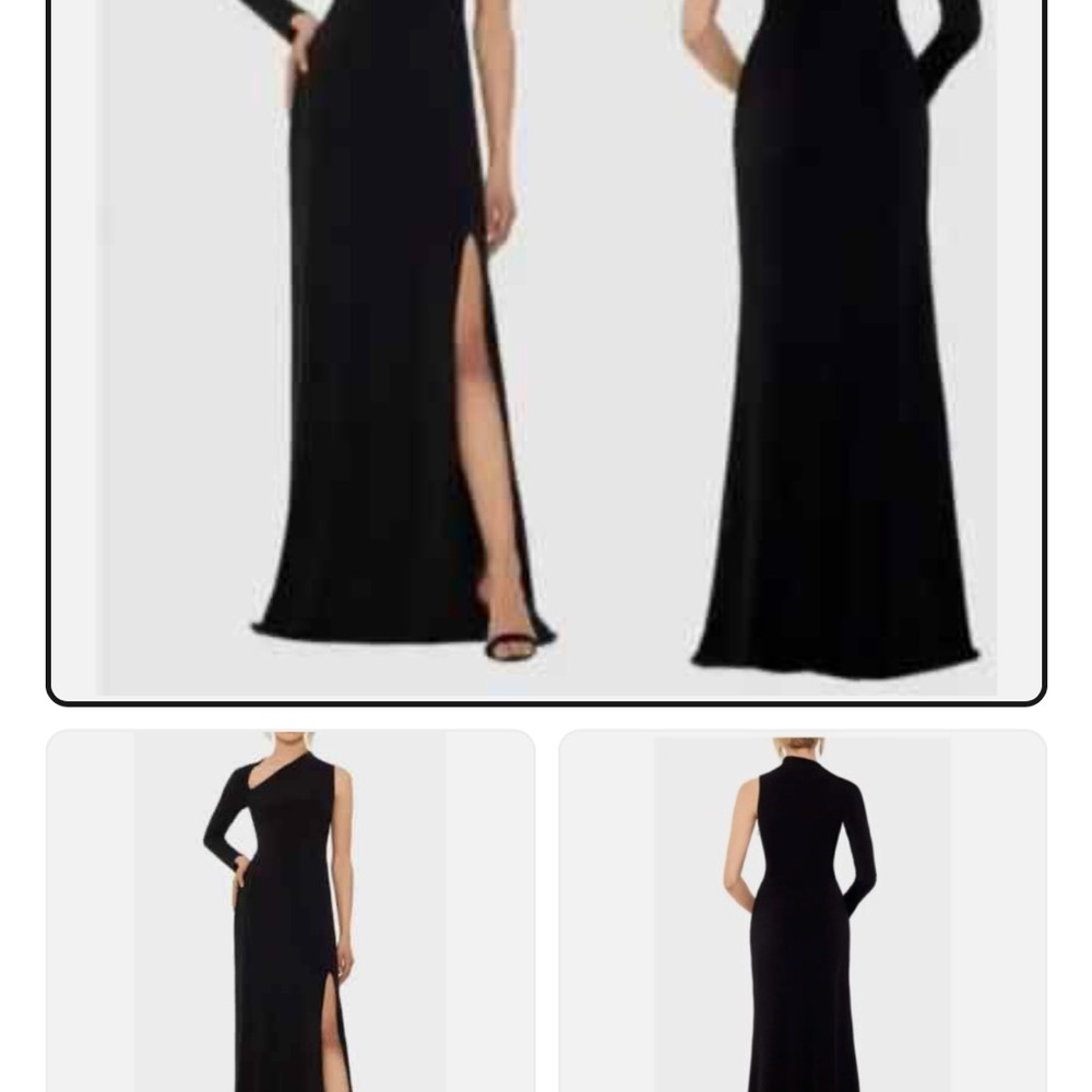 Betsy & Adam Black Cocktail dress